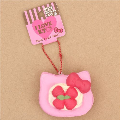 Pink Hello Kitty Pastry Squishy Charm Modes4u