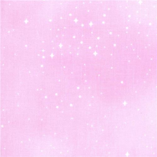 pink Michael Miller galaxy fabric - Nature Fabric - Fabric - Kawaii ...