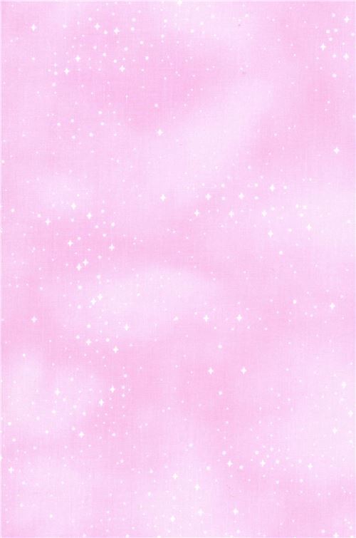 pink Michael Miller galaxy fabric - modeS4u