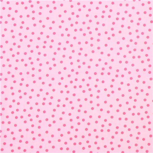 pink Robert Kaufman dot fabric Remix Blush 2