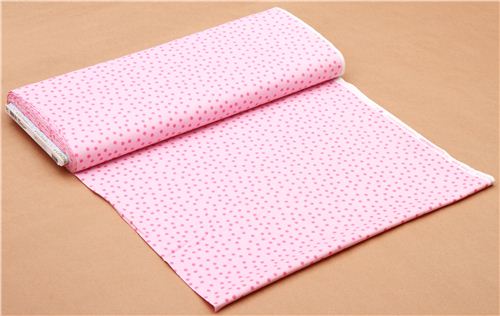 pink Robert Kaufman dot fabric Remix Blush 3