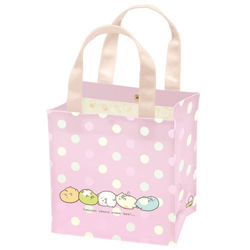 pink Sumikkogurashi colorful dot bag from Japan - modeS4u