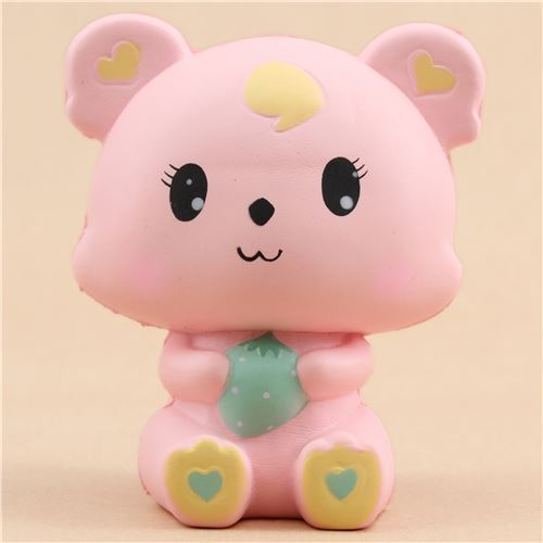 pink bear scented squishy by LeiLei - modeS4u