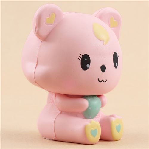 pink bear squishy