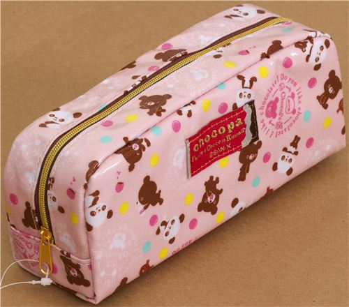 pink chocopa panda bear pencil case with chocolate pills - Pencil Cases ...