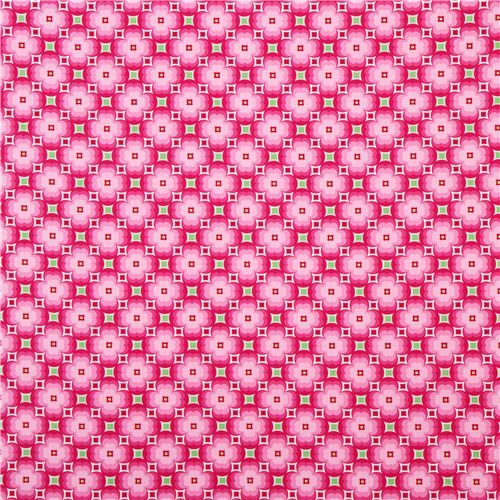 pink flower pattern fabric Timeless Treasures Graphic Floral Geo  2