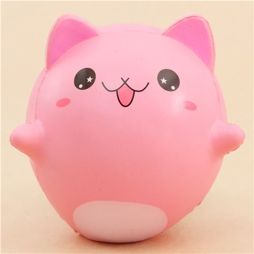 pink ghost cat squishy - modeS4u