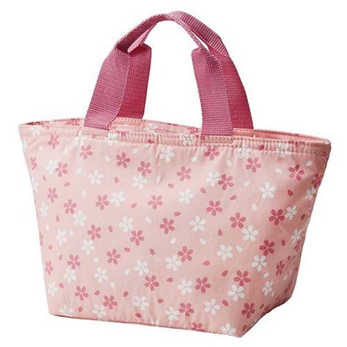 cherry blossom lunch bag for Bento boxes and bottles from Japan modeS4u