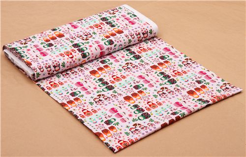 rosa Matroschka Russian Dolls Timeless Treasures Stoff  4