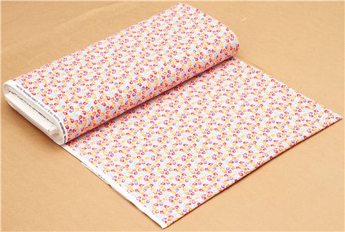 pink mini bird animal flannel fabric Timeless Treasures 3