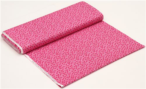 pink mini cherry fabric by Timeless Treasures from the USA 3