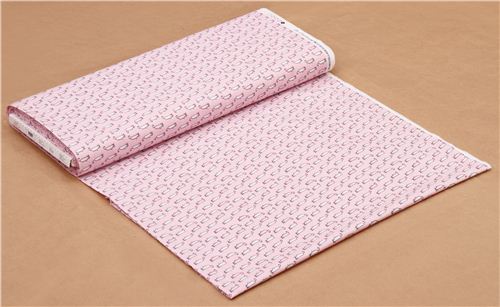 pink mouse animal fabric by Dear Stella USA 4