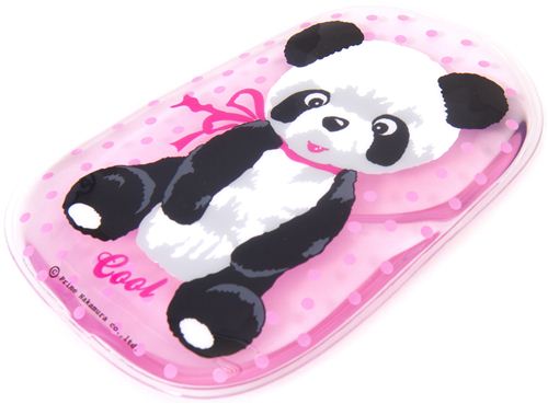 pink panda bear cooling gel pad from Japan - Bento Accessories - Bento ...