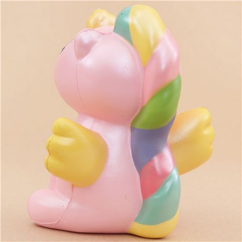 pink unicorn yellow wing animal scented squishy kawaii WaWaii Squishy 3