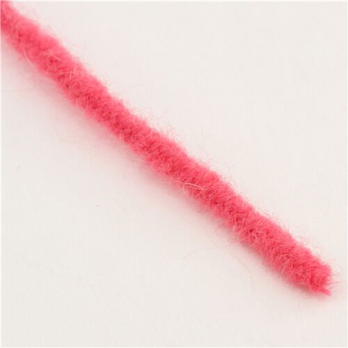 pink wool elastic cord 1m from Japan 4