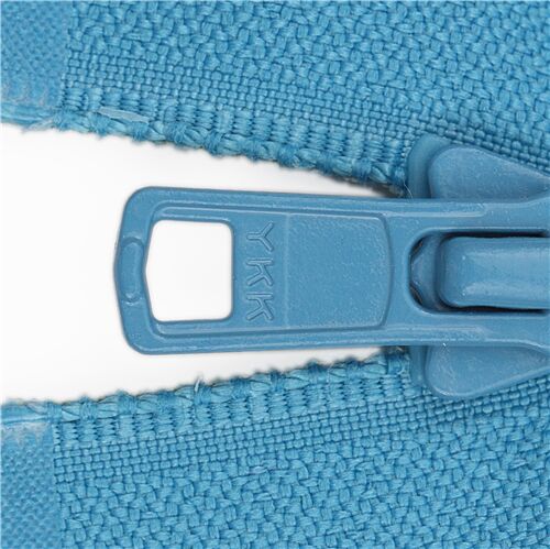 plastic YKK sky blue 44cm zipper 3