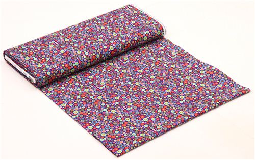 purple blossom flower fabric Timeless Treasures - modeS4u
