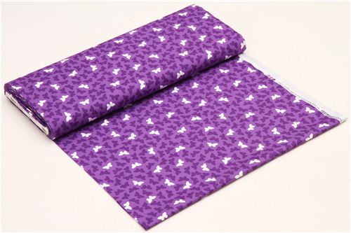 purple butterfly fabric par Robert Kaufman 3