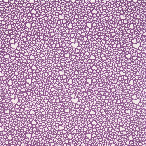 purple heart fabric by Michael Miller USA Fabric by Michael Miller