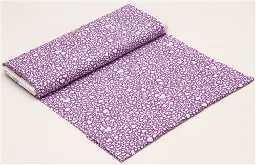 purple heart fabric par Michael Miller USA 3