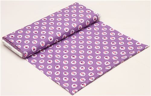 lila Mini T�rtchen Stoff von Michael Miller USA Punkte 3