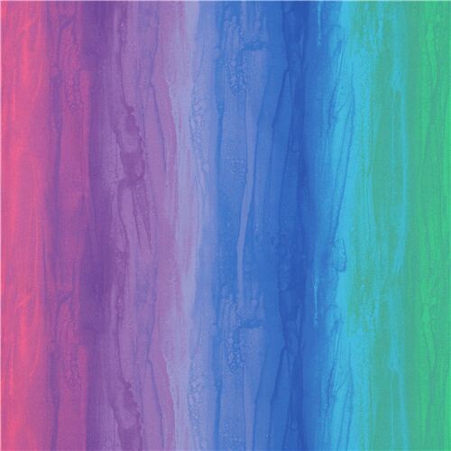 Tela de arcoíris extra ancha franjas de colores pintura Fabric by Timeless  Treasures - modesS4u