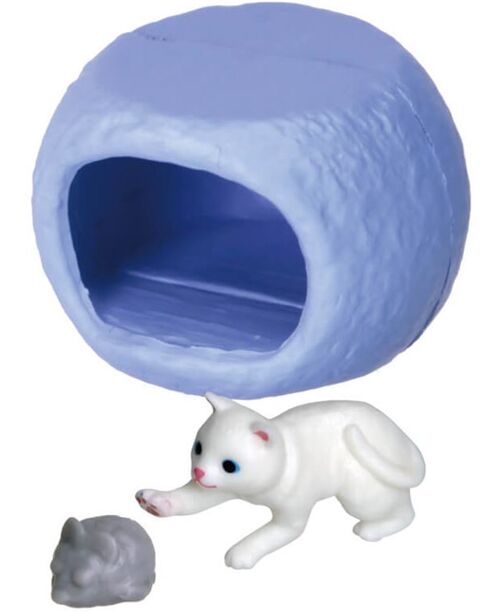 random Gashapon cat and cat houses capsule toys 7