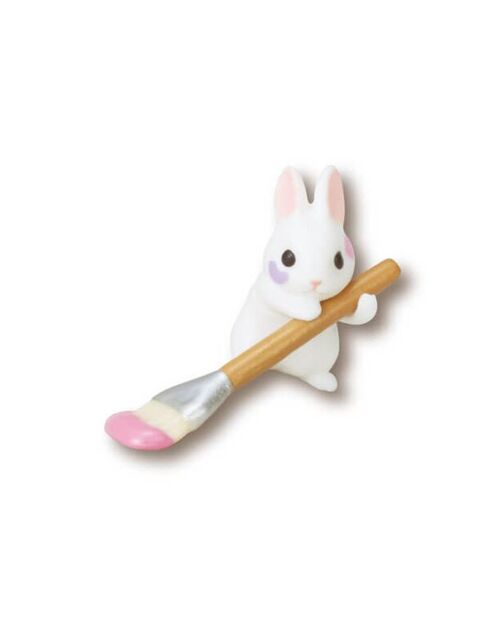 random bunnies painting Gashapon capsule toys 2