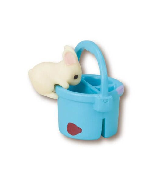 random bunnies painting Gashapon capsule toys 6