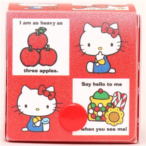 red Hello Kitty apple adhesive tape dispenser roller Other cute