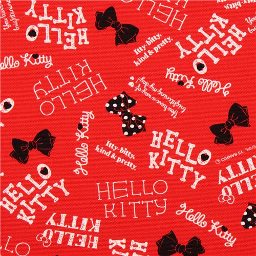 red hello kitty bow