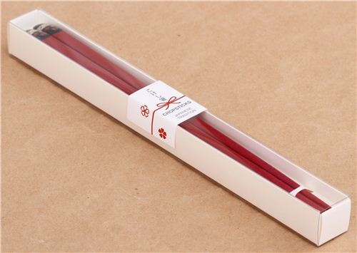 red Ichiro flower boy doll chopsticks from Japan 3