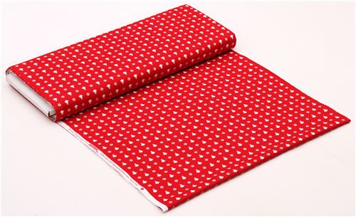 roter Norweger Baum Weihnachts Stoff Winter Essentials II 3