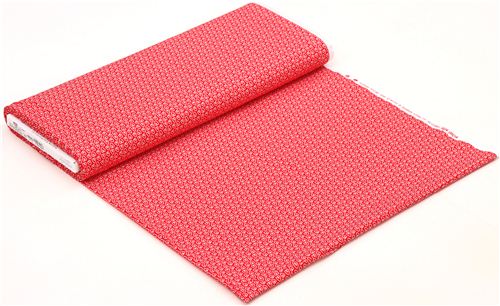 red Petite Hearts heart love fabric Michael Miller Petite Paris 3