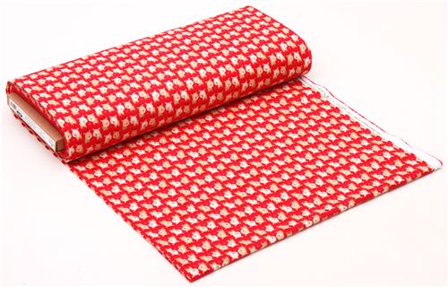 red Riley Blake Xmas flannel fabric Home for the Holidays 3