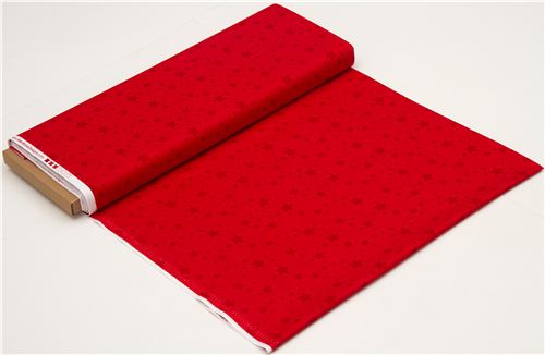 red Riley Blake star fabric from the USA 3