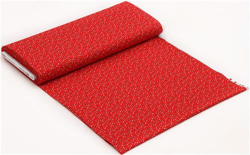 red Robert Kaufman dot fabric Remix Crimson Fabric by Robert Kaufman ...