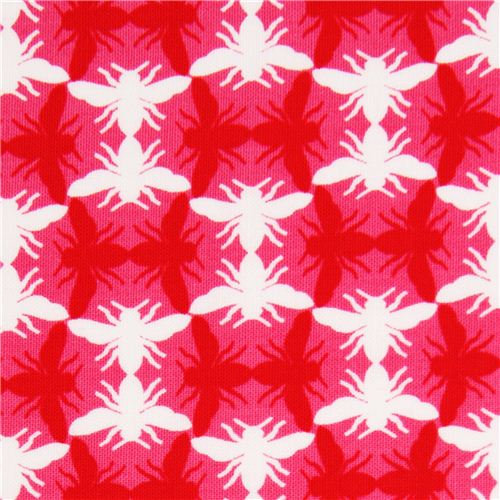 red bug pattern fabric by Robert Kaufman 1