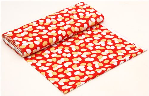 red chicken egg food fabric by Robert Kaufman USA 3