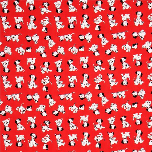 red dalmation dog animal fabric Dalmatian Rescue 2