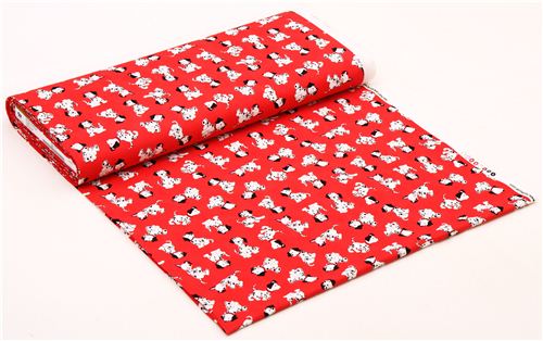 red dalmation dog animal fabric Dalmatian Rescue 3