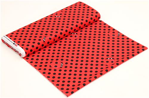 red dot fabric with ladybugs Timeless Treasures USA 3