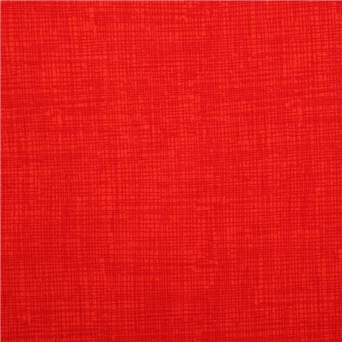 red grid pattern sketch fabric Timeless Treasures  2