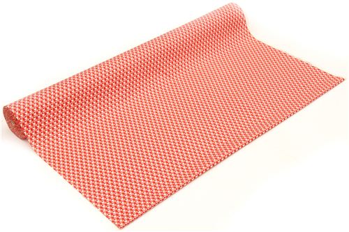 red rabbit animal oxford fabric Kokka Japan Fabric by Kokka - modes4u