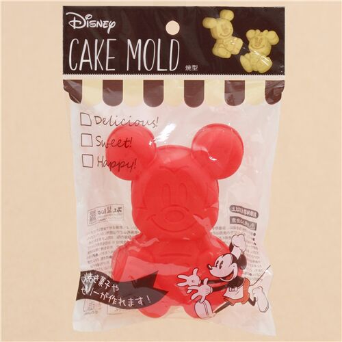 Rote Silikonform Mickey Maus von Disney 4
