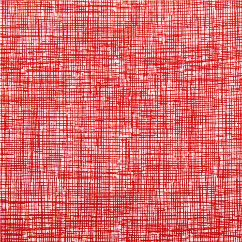 red-white grid pattern sketch fabric Timeless Treasures  2