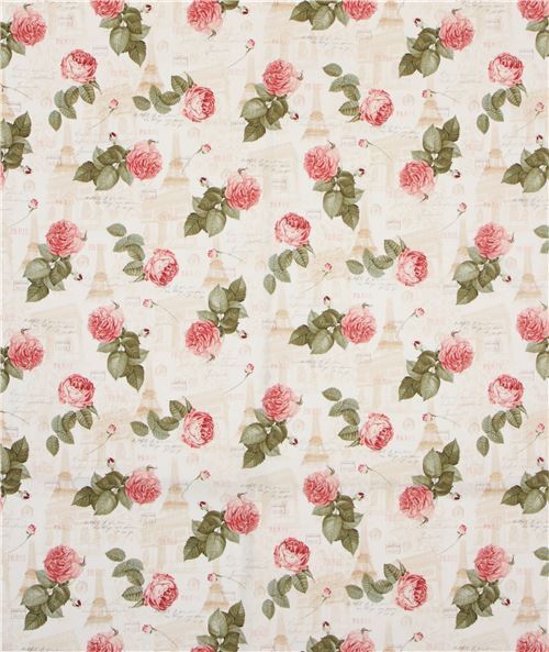 Retro Rose Fabric By Robert Kaufman - Modes4u