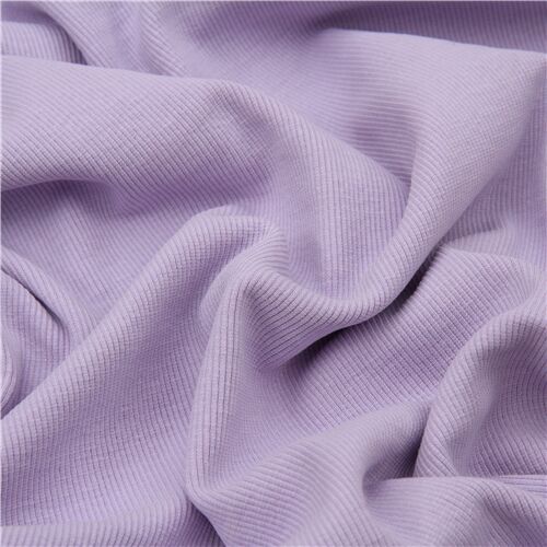 ribbed knit fabric in light lavender - modeS4u