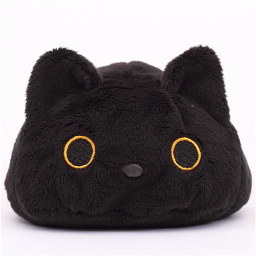 round black Kutusita Nyanko cat plush toy - Plush Toys - Kawaii Shop ...