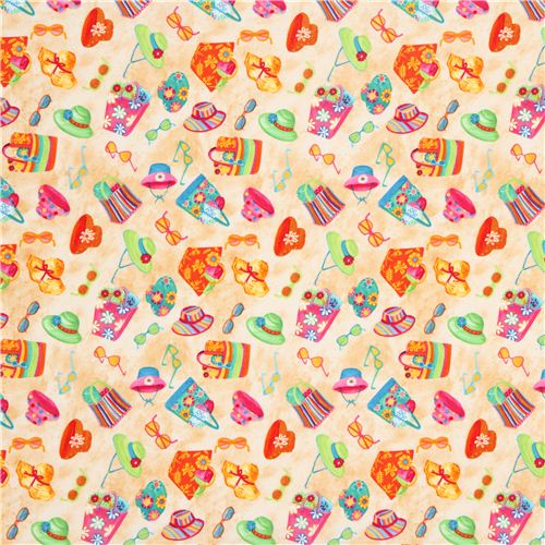 sand coloured summer fabric by Timeless Treasures sunglasses 2